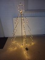 Metalen kerstboom met verlichting, Diversen, Kerst, Ophalen of Verzenden, Zo goed als nieuw