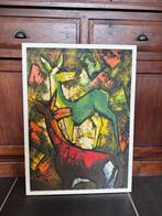 Abstract schilderij herten, Ophalen, Huis en Inrichting