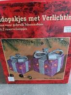 Paarse kadootje met verlichting, Ophalen of Verzenden, Zo goed als nieuw