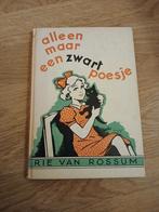 Alleen Maar Een Zwart Poesje - Vintage Kinderboek, Ophalen of Verzenden, Gelezen, Rie van Rossum, Fictie algemeen