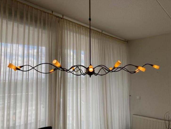 Design hanglamp, Huis en Inrichting, Lampen | Hanglampen, Zo goed als nieuw, 75 cm of meer, Ophalen