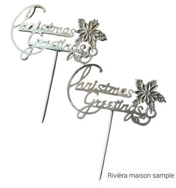 Rivièra maison sample christmas greetings steker beschikbaar voor biedingen