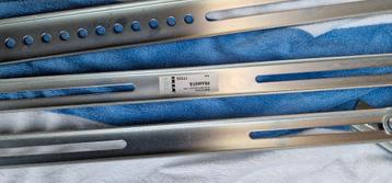 Ikea Besta Framstä TV Meubel achterwand glas en platen 240 - afbeelding 2