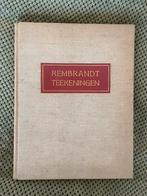 Rembrandt Teekeningen 1944 - oud / antiek boek, Ophalen of Verzenden, Gelezen