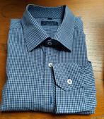 Overhemd maat 43/44 merk John Cabot, Ophalen of Verzenden, Zo goed als nieuw, Blauw, Halswijdte 43/44 (XL)
