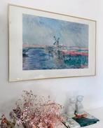 Vintage Claude Monet poster schilderij retro antiek lijst, Ophalen