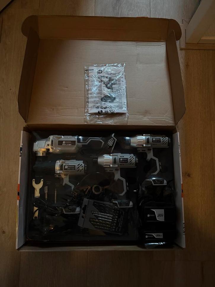 Stahltech Powertool Set, Doe-het-zelf en Verbouw, Gereedschap | Slijpmachines, Nieuw, Ophalen