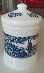 Opaline pot van koffiemerk Zwarte Kat, Antiek en Kunst, Ophalen of Verzenden