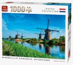 King Puzzel pc stukjes Windmills Kinderdijk Netherlands PZ-5, Ophalen of Verzenden, 500 t/m 1500 stukjes, Nieuw, Legpuzzel