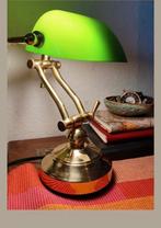 Klassieke Engelse Bankierslamp Notarislamp Messing Nieuw, Huis en Inrichting, Lampen | Tafellampen, Ophalen of Verzenden, Nieuw