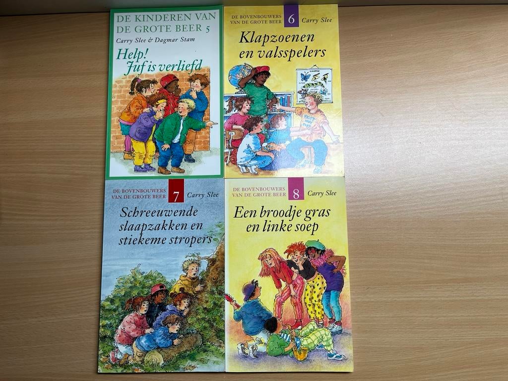 De kinderen van de grote beer 5,6,7 en 8, Boeken, Kinderboeken | Jeugd | onder 10 jaar, Ophalen, Gelezen, Fictie algemeen
