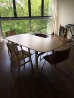 Bamboe tafel set, Huis en Inrichting, Tafels | Eettafels, Ophalen, Gebruikt, 100 tot 150 cm, 50 tot 100 cm