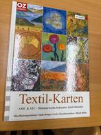 Textiel-kaarten boek - OZ creativ, Boeken, Ophalen of Verzenden, Zo goed als nieuw, Borduren en Naaien, Geschikt voor kinderen