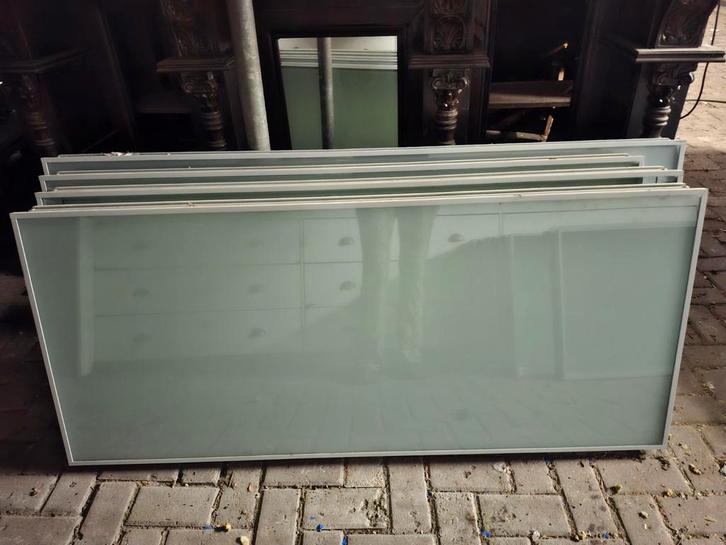 Glasblokken in Aluminium Kader - Nieuw!, Doe-het-zelf en Verbouw, Glas en Ramen, Nieuw, 160 cm of meer, Ophalen