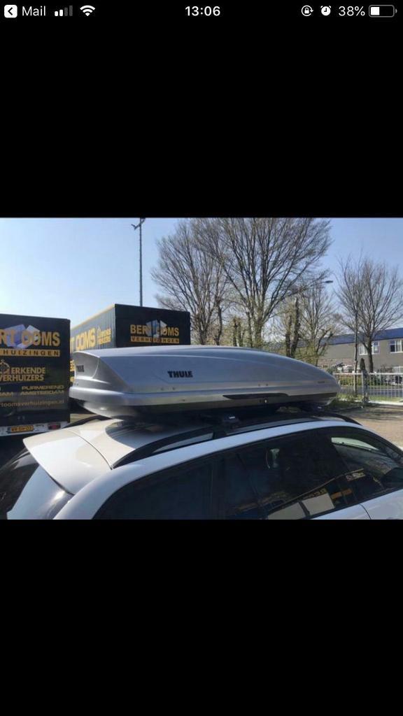HUUR Thule dakkoffer, Auto diversen, Dakkoffers, Zo goed als nieuw, Ophalen