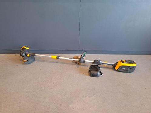 Stiga accu trimmer SGT500AE incl accu en lader, Tuin en Terras, Grastrimmers, Gebruikt, Elektrisch, 10 tot 30 cm, Ophalen of Verzenden