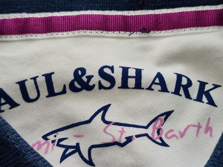 PAUL &SHARK polo met Lange mouw met blauwe kleur maat L, Kleding | Heren, Polo's, Zo goed als nieuw, Maat 52/54 (L), Blauw, Verzenden