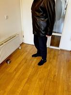 Leren jas, Kleding | Heren, Ophalen of Verzenden, Zo goed als nieuw, Maat 52/54 (L), Bruin
