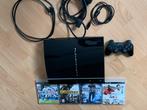 Ps3 met controller en spellen, Spelcomputers en Games, Gebruikt, 40 GB, Phat, Ophalen of Verzenden