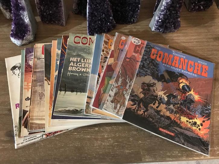 Comanche strip serie 1 t/m 15 compleet en mooie staat., Boeken, Stripboeken, Zo goed als nieuw, Eén stripboek, Ophalen of Verzenden