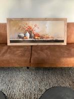 Stilleven met Appels - 60x130- Perfect voor boven de bank, Ophalen, 50 tot 75 cm, 125 cm of meer, Zo goed als nieuw