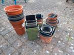 bloempotten, Tuin en Terras, Bloempotten, Ophalen, Kunststof, Gebruikt, Rond