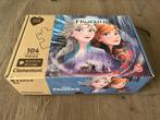 Frozen II puzzel, 104 stuks, Ophalen of Verzenden, Zo goed als nieuw