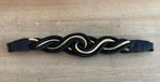 Mooie sjieke vintage elastische riem, 5 cm of meer, Minder dan 80 cm, Zwart, Tailleriem