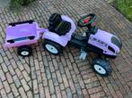 Meisjes tractor met kar, Overige merken, Gebruikt, Ophalen of Verzenden, A