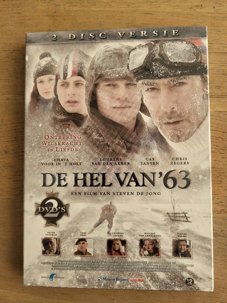 DVD De hel van '63 - jansen zegers, Cd's en Dvd's, Dvd's | Tv en Series, Alle leeftijden, Ophalen of Verzenden, Zo goed als nieuw