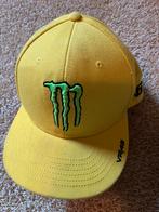 Pet/cap VR46 valentino rossi yamaha/monster geel, Vr46, One size fits all, Ophalen of Verzenden, Pet