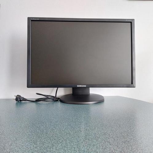 Samsung Syncmaster 2443BW Zwart  (24 inch) (1920 x 1200), Computers en Software, Monitoren, Gebruikt, 60 Hz of minder, In hoogte verstelbaar