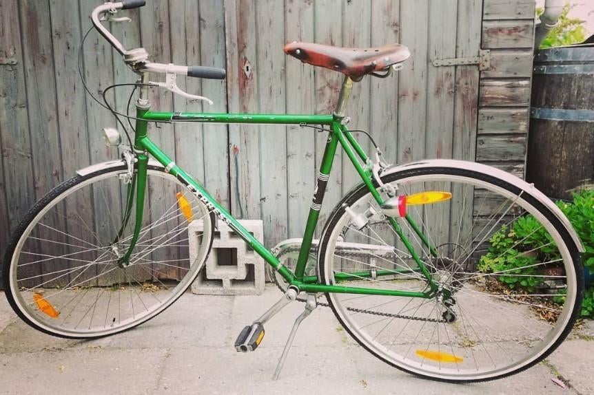 Vintage Express sportfiets, Fietsen en Brommers, Fietsen | Oldtimers, 55 tot 59 cm, Jaren '60 of nieuwer, Ophalen