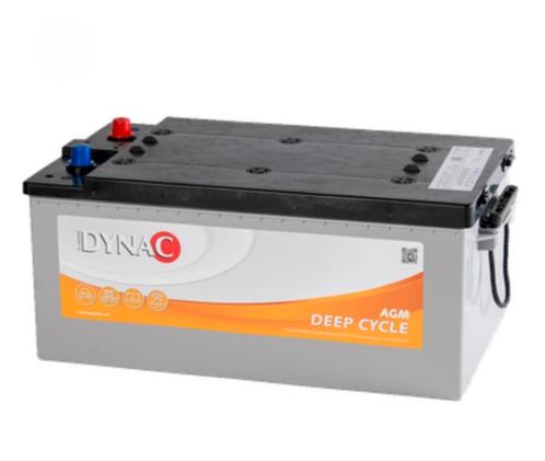 180Ah 12V AGM Batterij met Professionele 12Ah oplader, Auto-onderdelen, Accu's en Toebehoren, Gebruikt, Ophalen