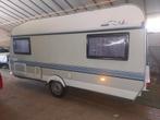 Tk hobby 460.bj 1994., Caravans en Kamperen, Caravans, Rondzit, Hobby, Bedrijf, Kachel