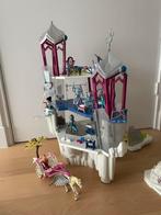 Playmobil FROZEN kasteel, Kinderen en Baby's, Speelgoed | Playmobil, Zo goed als nieuw, Ophalen