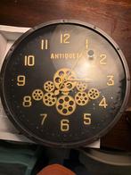 Industriële Wandklok met Tandwielen nieuw in doos, Huis en Inrichting, Woonaccessoires | Klokken, Ophalen of Verzenden, Zo goed als nieuw