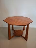 Amsterdamse School Bijzettafel Art Deco salontafel, Gebruikt, 50 tot 100 cm, 50 tot 75 cm, Rechthoekig