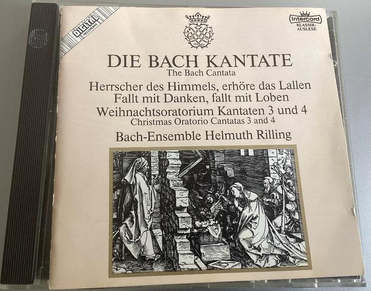 Bach The Bach Cantate Helmuth Rilling CD, Cd's en Dvd's, Cd's | Klassiek, Gebruikt, Overige typen, Barok, Ophalen of Verzenden