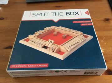Houten Shut the Box voor 1-4 spelers beschikbaar voor biedingen