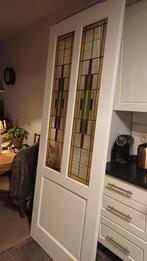 Glas in lood binnendeur nieuw nooit gebruikt, Doe-het-zelf en Verbouw, Deuren en Horren, Ophalen, 215 cm of meer, Binnendeur, Nieuw