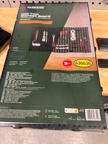 Parkside Wandpanelen Gereedschap - Nieuw in verpakking! beschikbaar voor biedingen