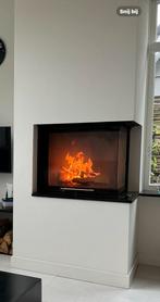 Spartherm inbouwhaard (2Lh / 2Rh 55 - A)/ barst in ruit, Huis en Inrichting, Ophalen, Gebruikt, Inbouwhaard, Houthaard