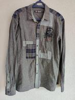 014. Desigual overhemd - Maat XL, Desigual, Ophalen of Verzenden, Zo goed als nieuw, Grijs
