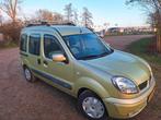 Renault Kangoo 1.6 16V 70KW 2005 Groen, 49 €/maand, Origineel Nederlands, Handgeschakeld, Kangoo