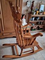 Antieke schommelstoel Balinees, Ophalen