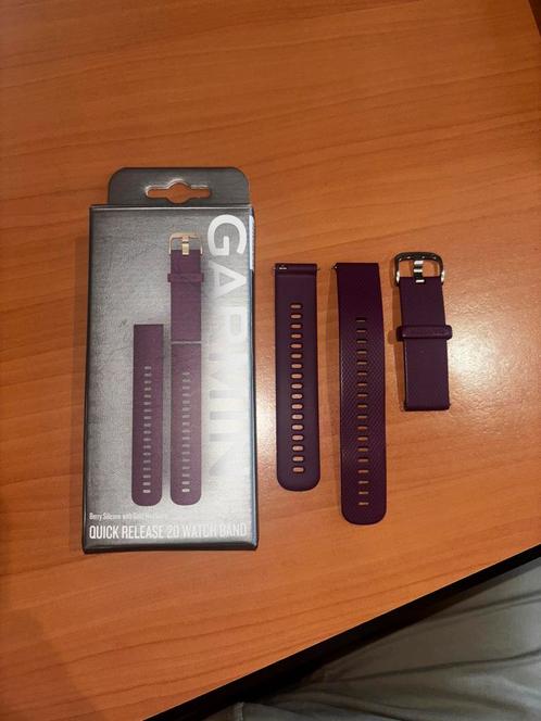 Garmin Quick Release 20 Watch Band “Berry Silicone”, Sieraden, Tassen en Uiterlijk, Sporthorloges, Zo goed als nieuw, Ophalen of Verzenden