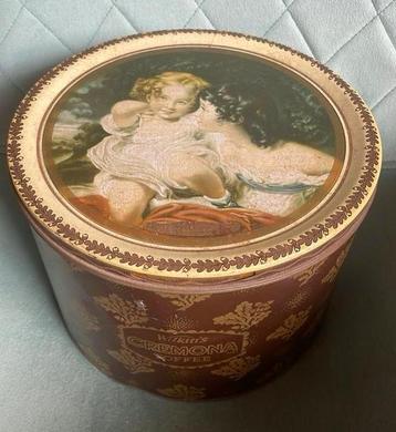Fraai groot vintage toffeeblik -Cremona-Wilkens -U.k beschikbaar voor biedingen
