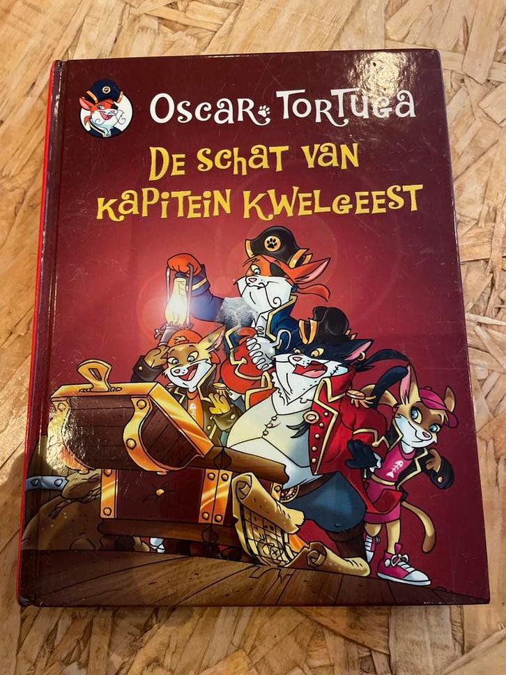 Oscar Tortuga - De Schat van Kapitein Kwelgeest, Boeken, Kinderboeken | Jeugd | onder 10 jaar, Gelezen, Sprookjes, Ophalen of Verzenden
