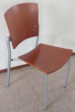 stoelen stapelbaar, Huis en Inrichting, Ophalen, Gebruikt, Bruin, Vijf, Zes of meer stoelen